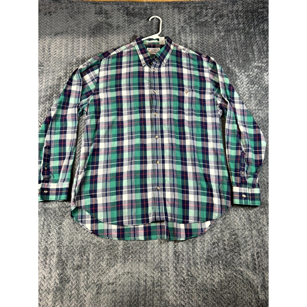Southern Classics Shirt Mens XL Multicolor Plaid Logo Everyday Wear Button Down‎
